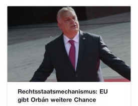 Az EU újabb esélyt ad Orbán Viktornak