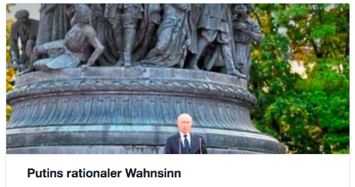 Putyin józan őrülete