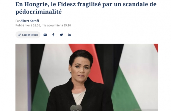 Le Figaro: Megrázta a Fideszt a pedofil-botrány 