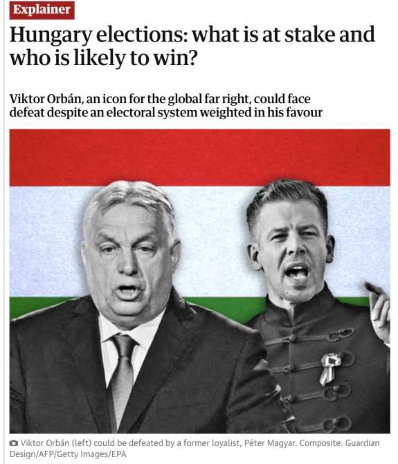 Guardian: Magyarországi választások: mi a tét és ki nyerhet?