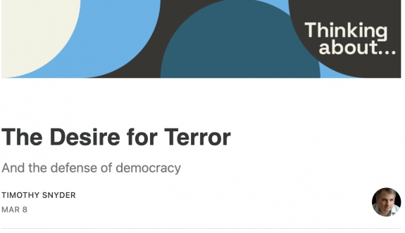 A terror iránti vágy  