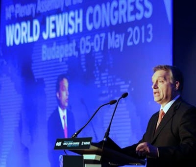 Orbán és a zsidók: pancser a díszvacsorán