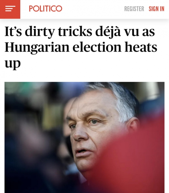 A magyar választások kapcsán előkerülnek a régi, mocskos trükkök