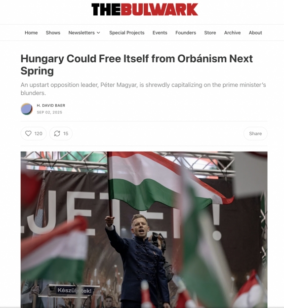 Magyarország jövő tavasszal megszabadulhat az orbánizmustól  