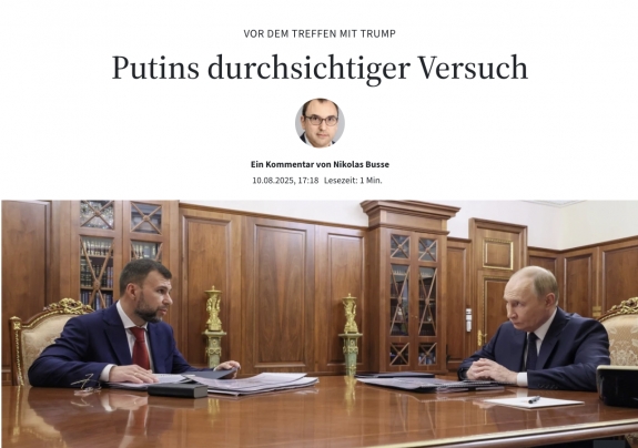 Putyin átlátszó kísérlete