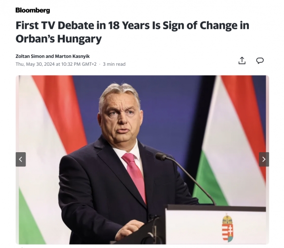 A 18 év után megtartott tévévita a változás jele