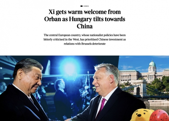 Magyarország Kína legnyilvánvalóbb gyalogja az Unióban