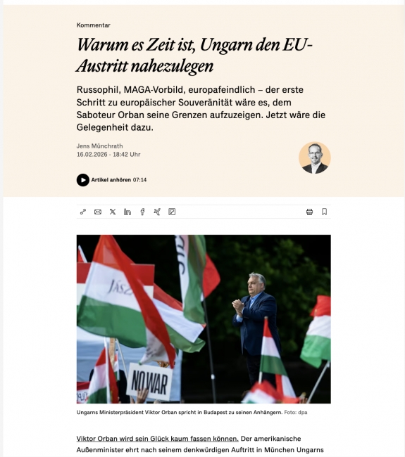 Miért jött el az ideje annak, hogy Magyarországnak az EU-ból való kilépést javasolják