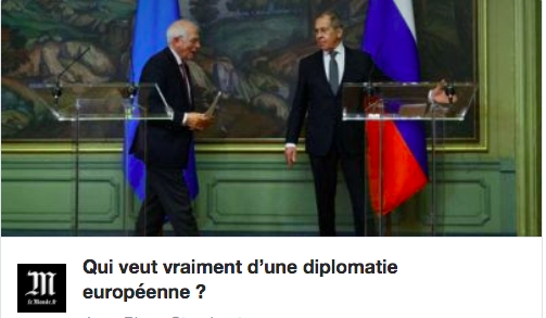 Kinek kell európai diplomácia